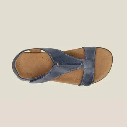 Comfortable Arch Support Leather Sandals - Halri