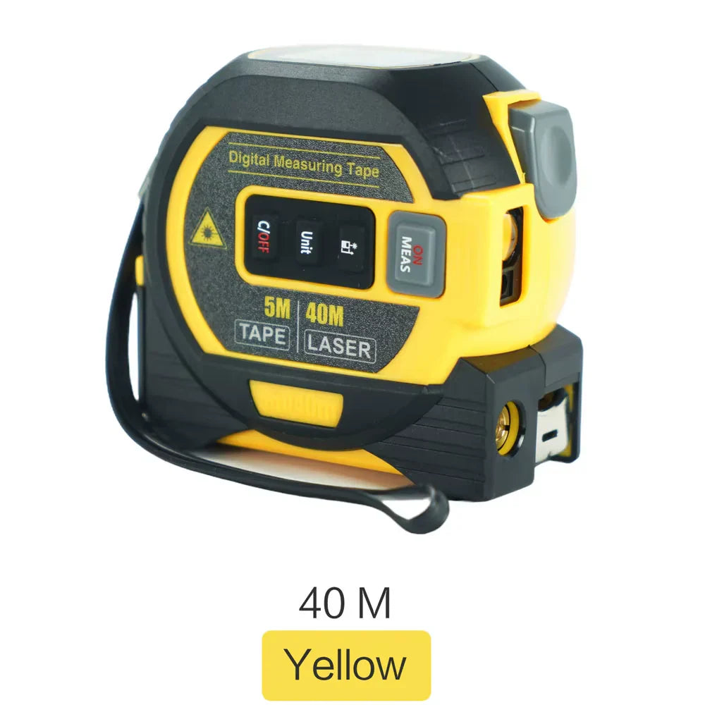 Multifunctional Digital Laser Measuring Tape 40M