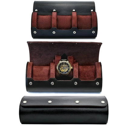 Leather Travel Watch Box - Halri