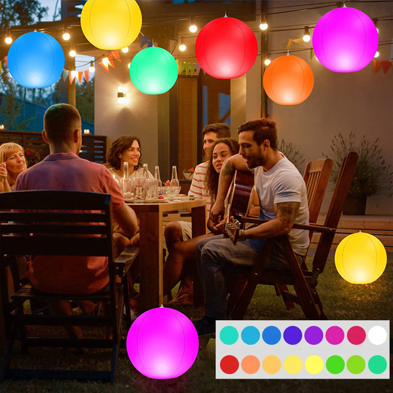 Colorful LED Water Globe Lamp - Halri
