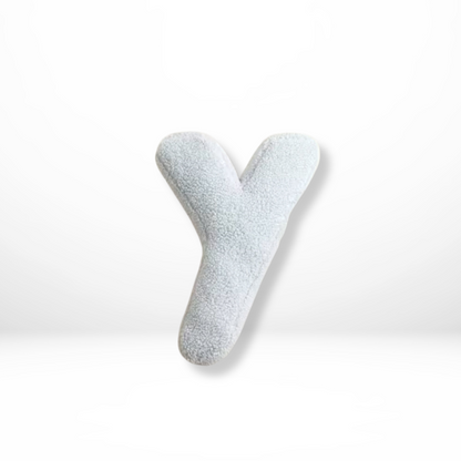 Soft Velvet Alphabet Pillow With Letters A-Z