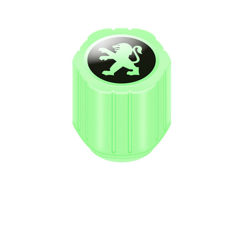 Bright Green Universal Tire Valve Stem Caps 20-Pack