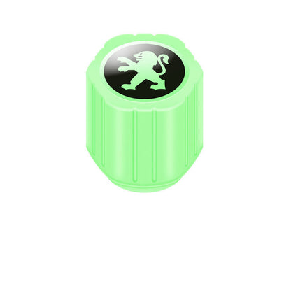 Bright Green Universal Tire Valve Stem Caps 20-Pack