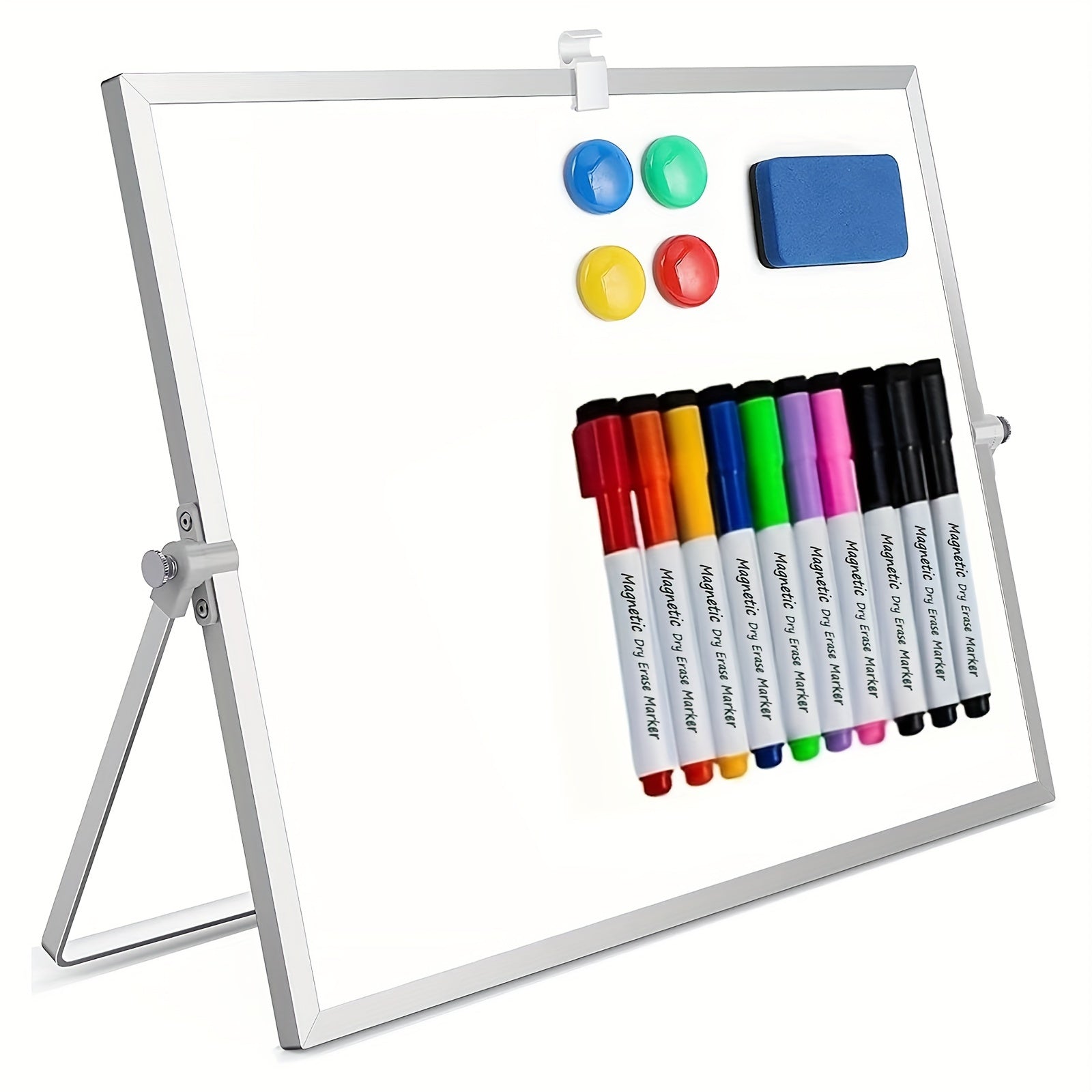 Double Sided Magnetic Whiteboard for Home and Office - Halri