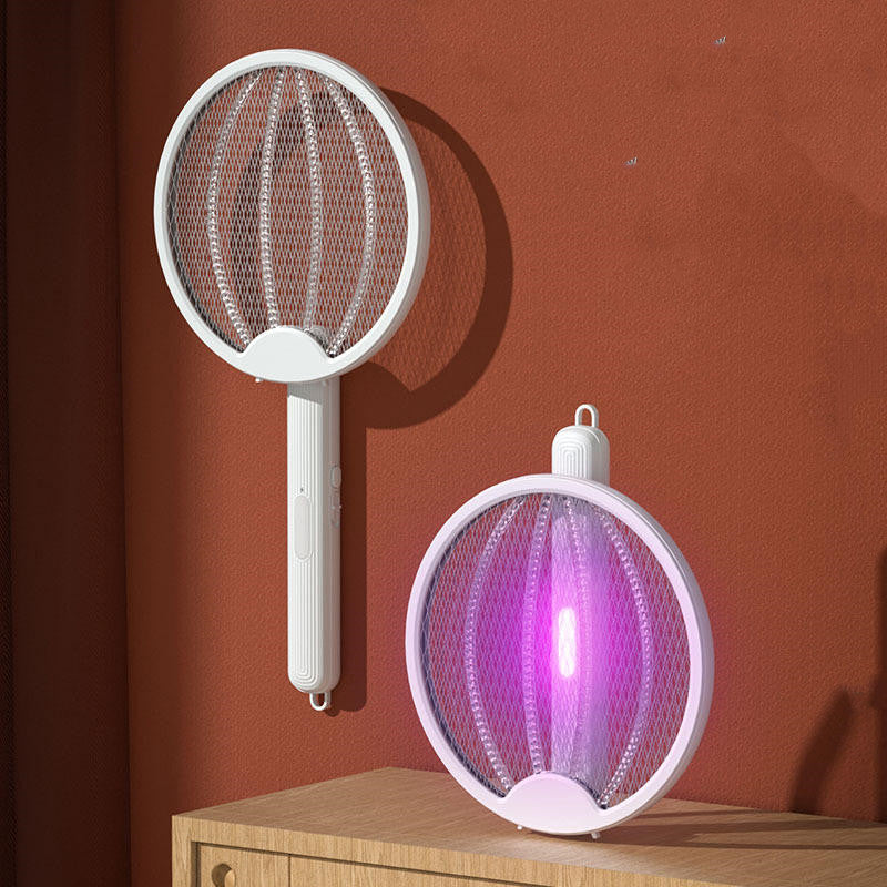 Effective 3-In-One Electric Mosquito Zapper Racket - Halri