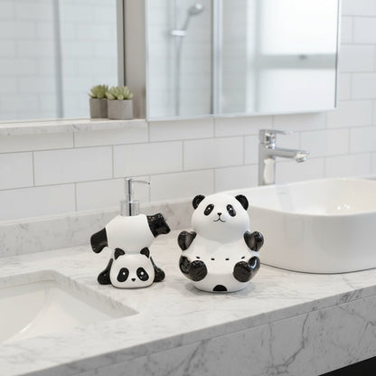 Fun Silicone Panda Hand Soap Dispenser - Halri