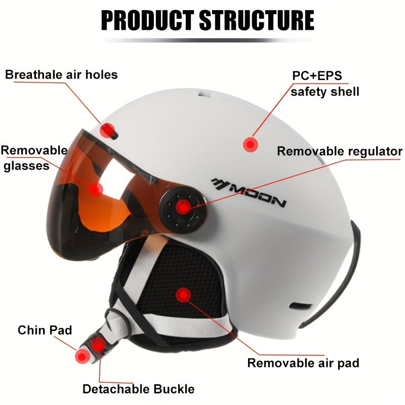 Safe Lightweight Snow Helmet