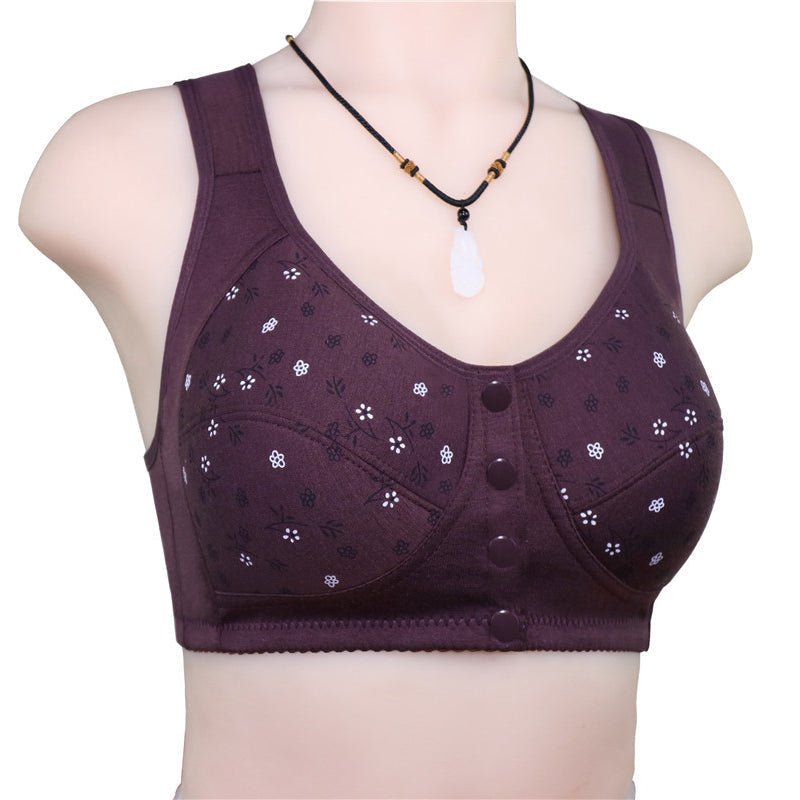 Soft Front Closure Wireless Bra