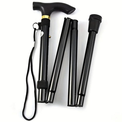 Compact Collapsible Walking Stick with Adjustable Handle - Halri