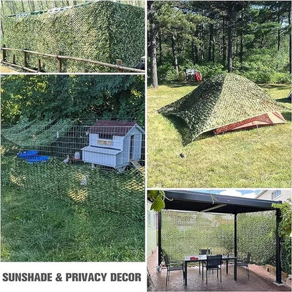 Outdoor Sun Shade Net for Patio or Campsite