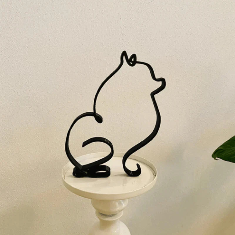 Pet Friendly Dog Figurine Home Decor