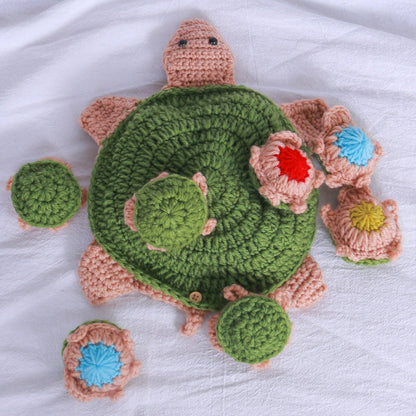 Colorful Turtle Amigurumi Toy