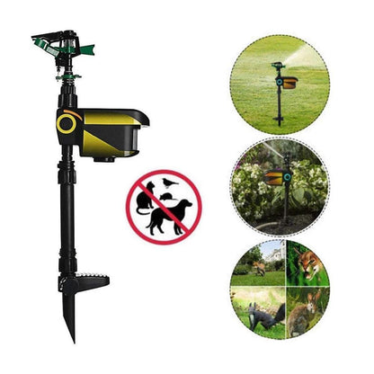 Solar Powered Deer Repellent Motion Sprinkler