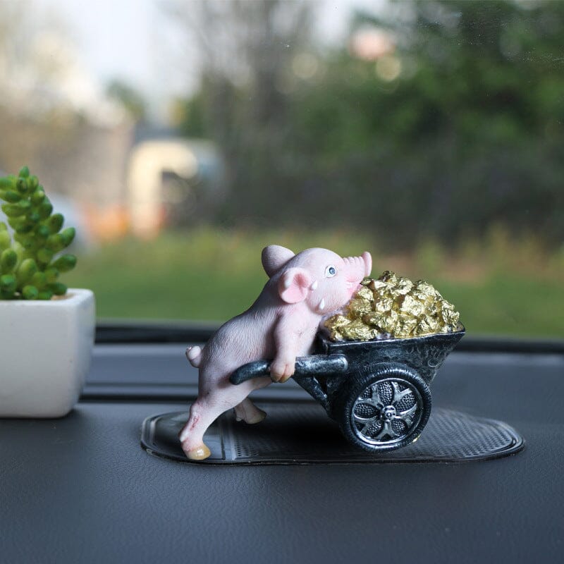Adorable Pig Figurine Decoration