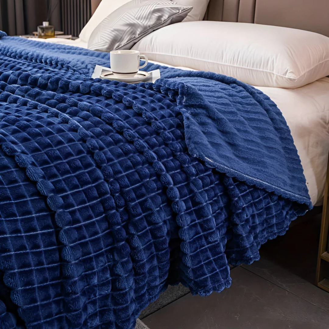 Plush Fleece Throw Blanket