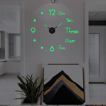 Large Decorative Round Clock