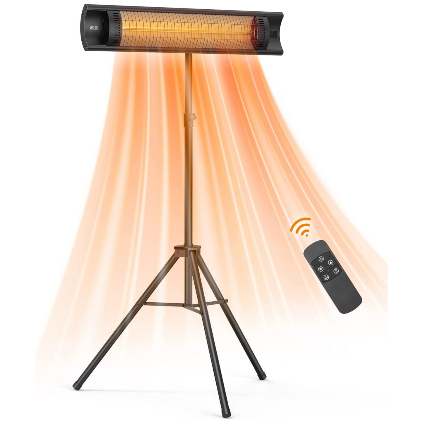 Compact Plug-in Patio Infrared Space Heater - Halri