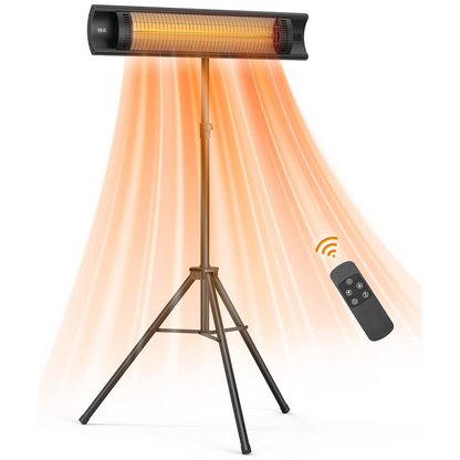 Compact Plug-in Patio Infrared Space Heater - Halri