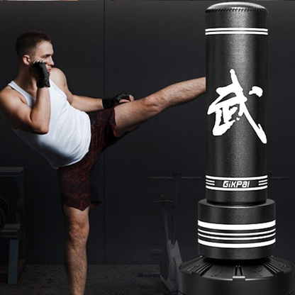 Tall Commercial Grade Punching Bag Workout Set 67