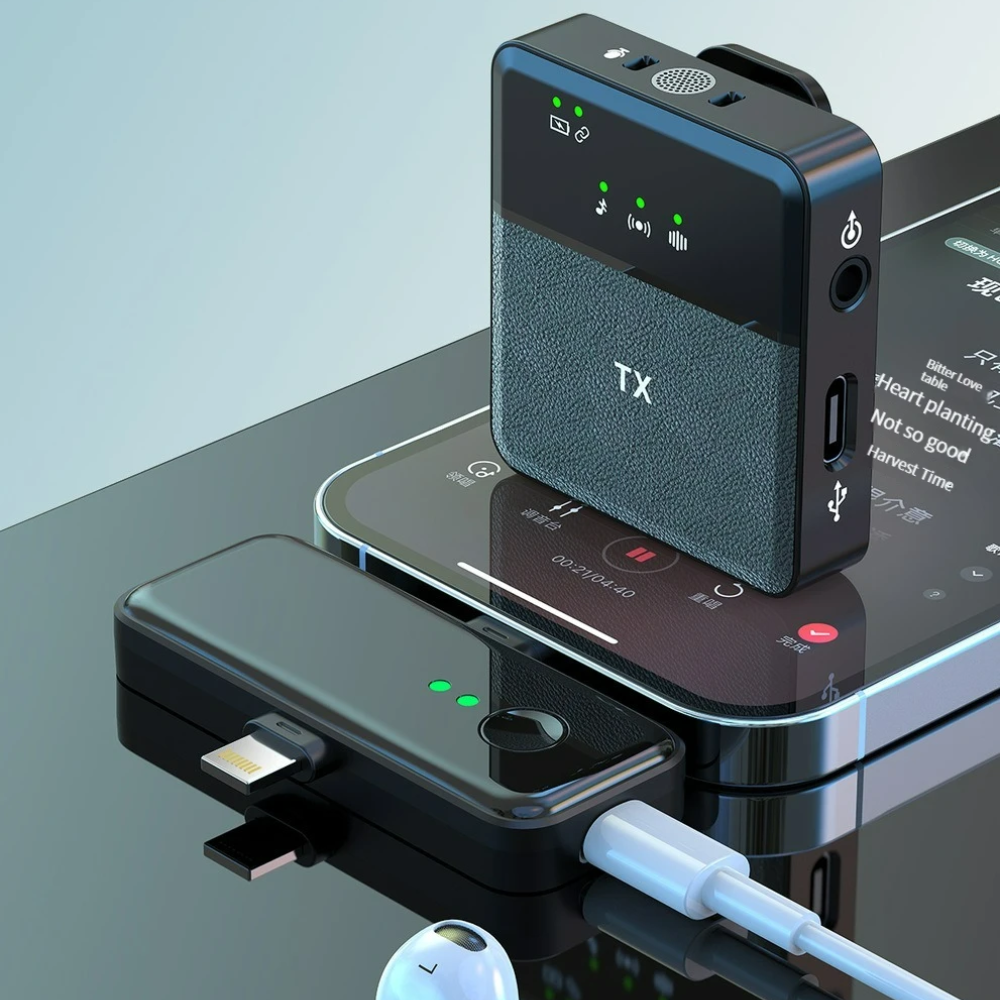 Compact Clip On Bluetooth Microphone - Halri