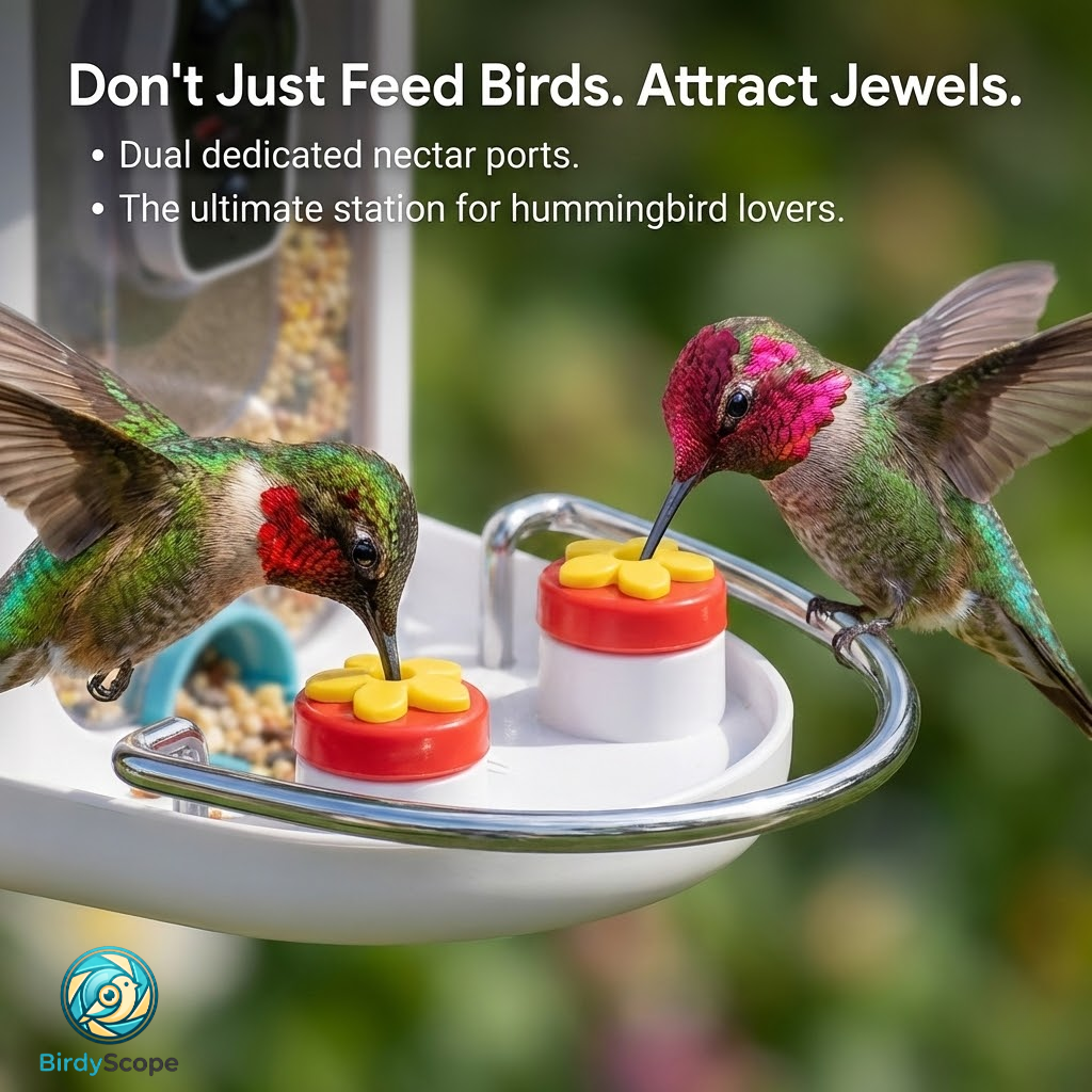 Wireless Smart Bird Feeder Camera Kit