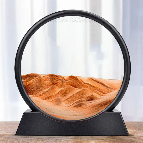 Colorful Kinetic Sand Art Decor