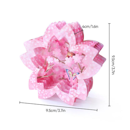 Beautiful 3D Flower Pop Up Card for Mom