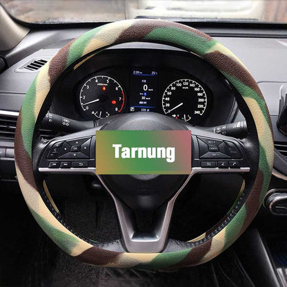 Leather Car Steering Wheel Cover