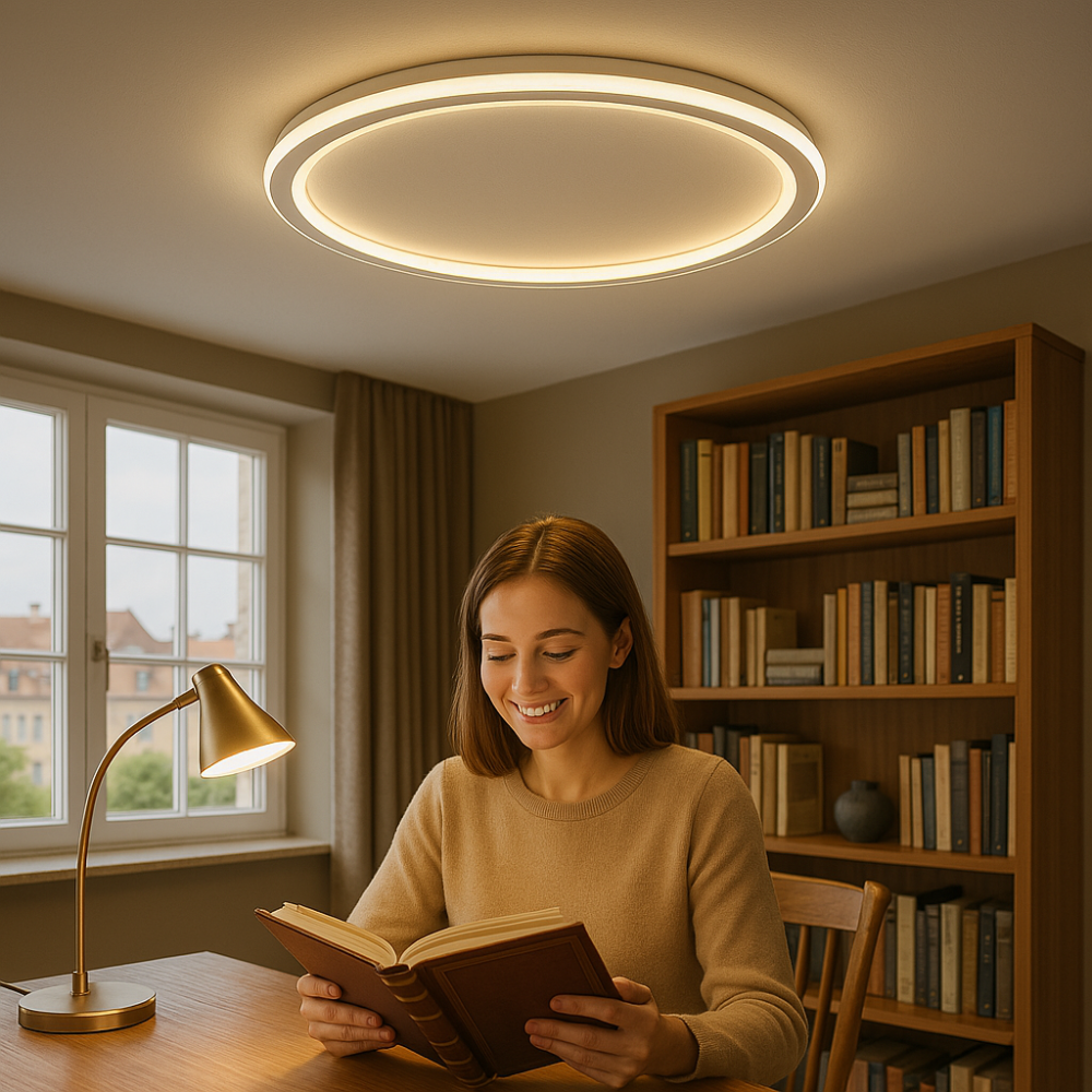 Bright Modern Scandinavian Ceiling Lamp
