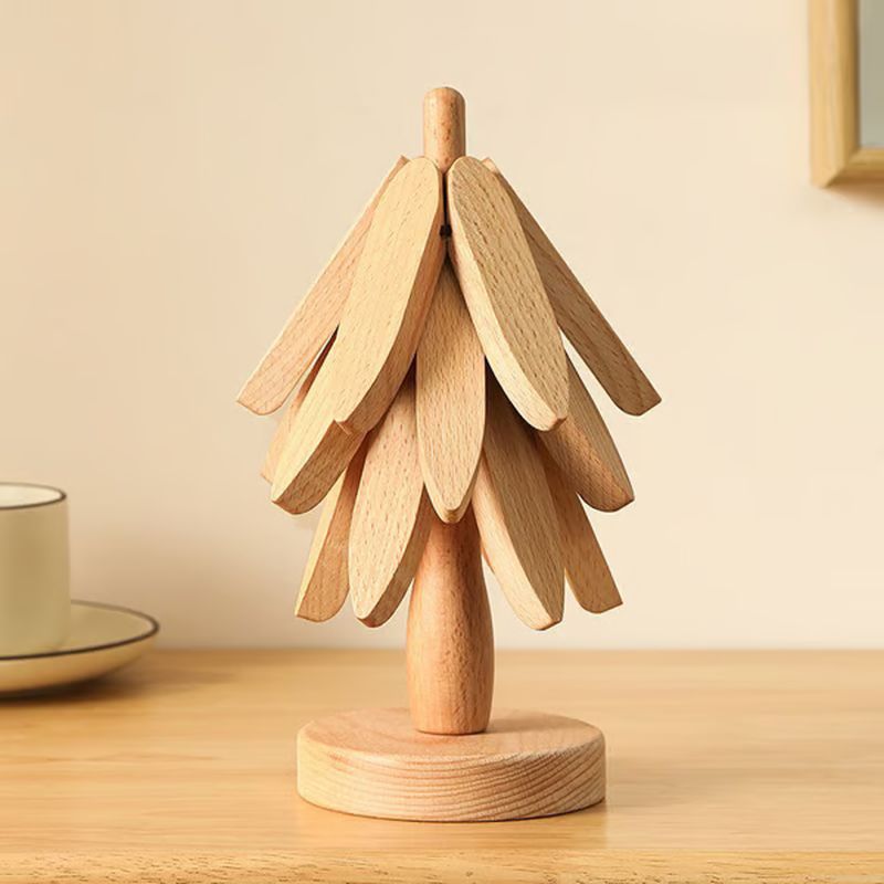 Durable Wooden Table Placemats and Coasters - Halri