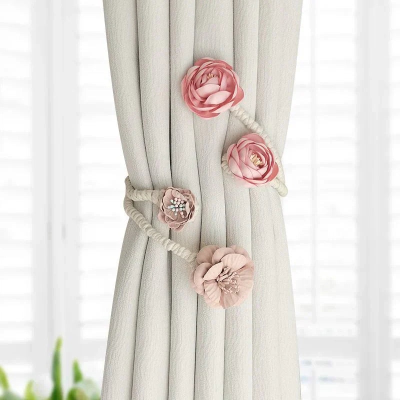 Rustic Rope Curtain Tie Back