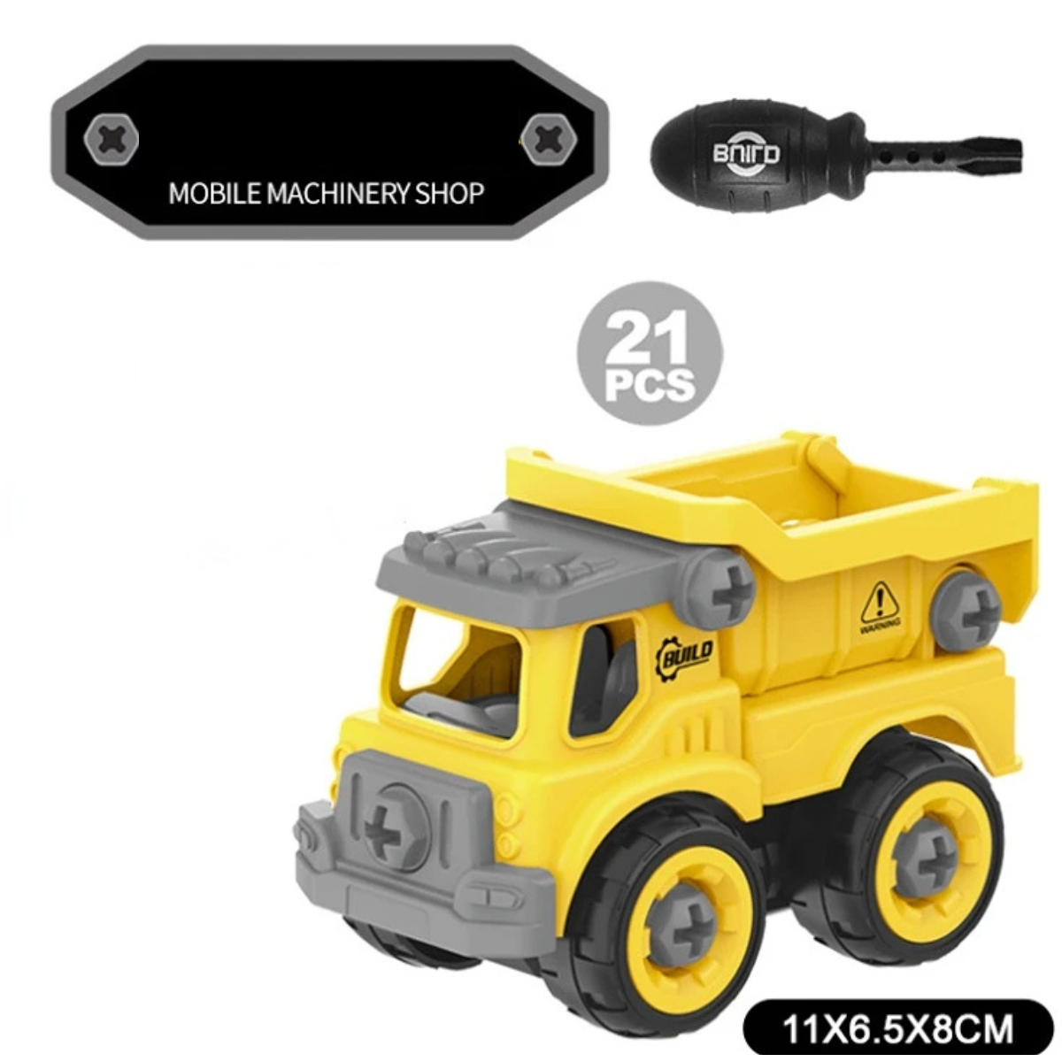 Fun Kids Construction Play Set with Trucks and Vehicles