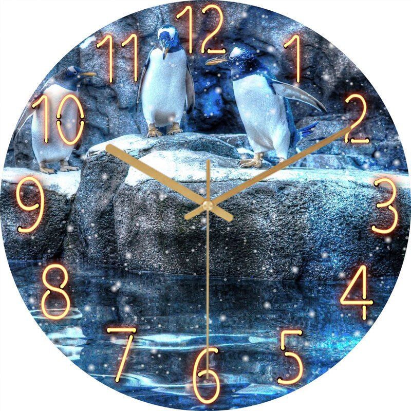Modern Slim Wall Clock