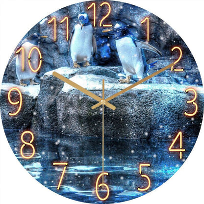 Modern Slim Wall Clock
