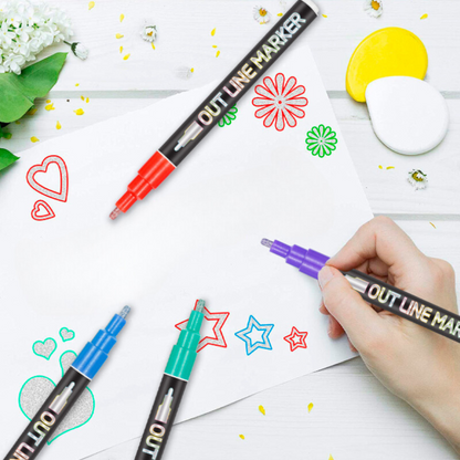 Vibrant Washable Color Markers - Halri