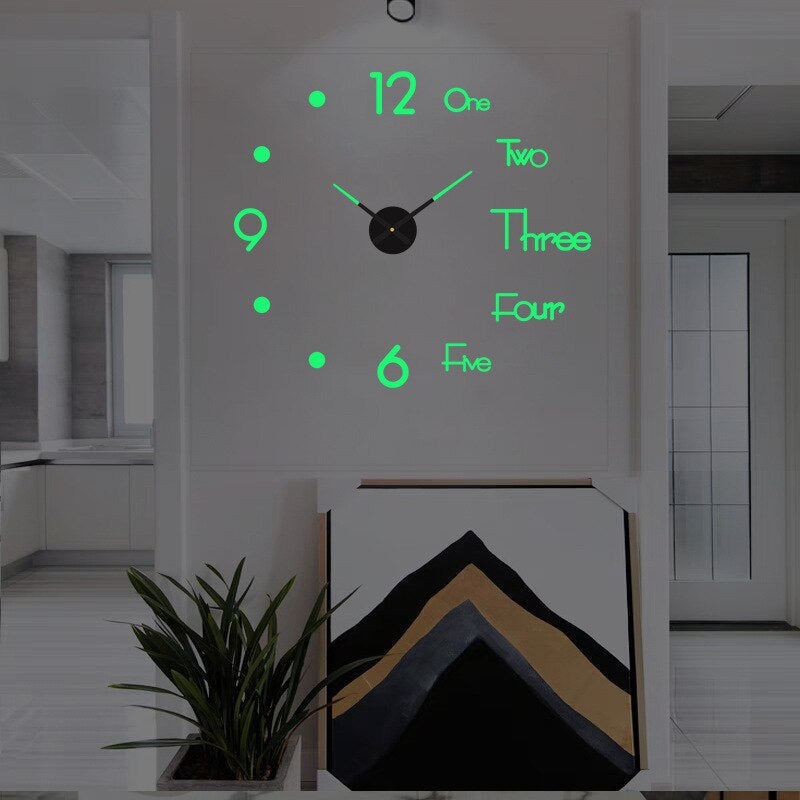 Stylish Large Decorative Wall Clock
