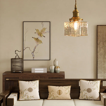 Glarefusion Modern Retro Glass Pendant Lamp