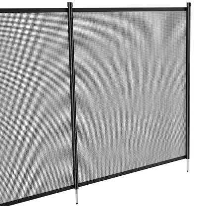 Durable Pool Safety Barrier Fence System