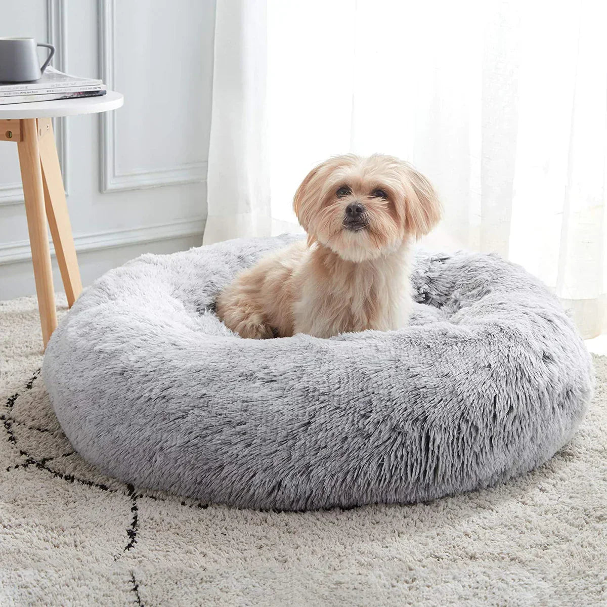 Comfy Supportive Dog Donut Bed