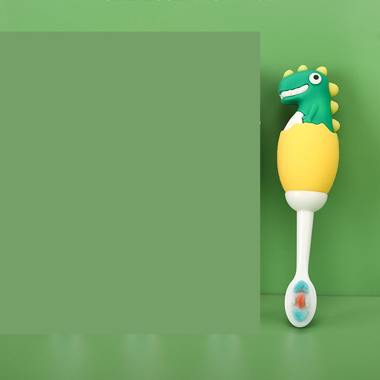 Fun Dinosaur Kids Toothbrush for Baby & Toddler Care