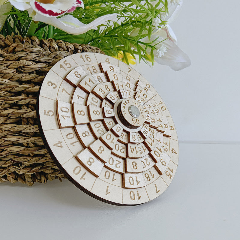 Challenging Wooden Brain Teaser Puzzle Toy