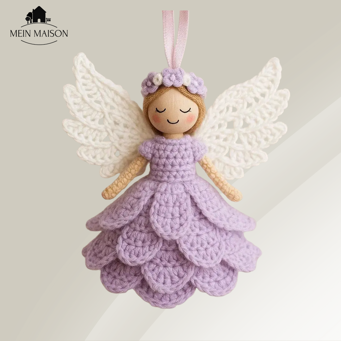 Personalized Handmade Guardian Angel Ornament