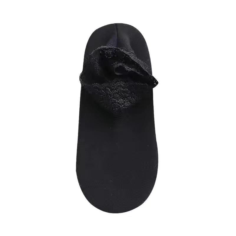 Cozy Socks with Feminine Lace Detail