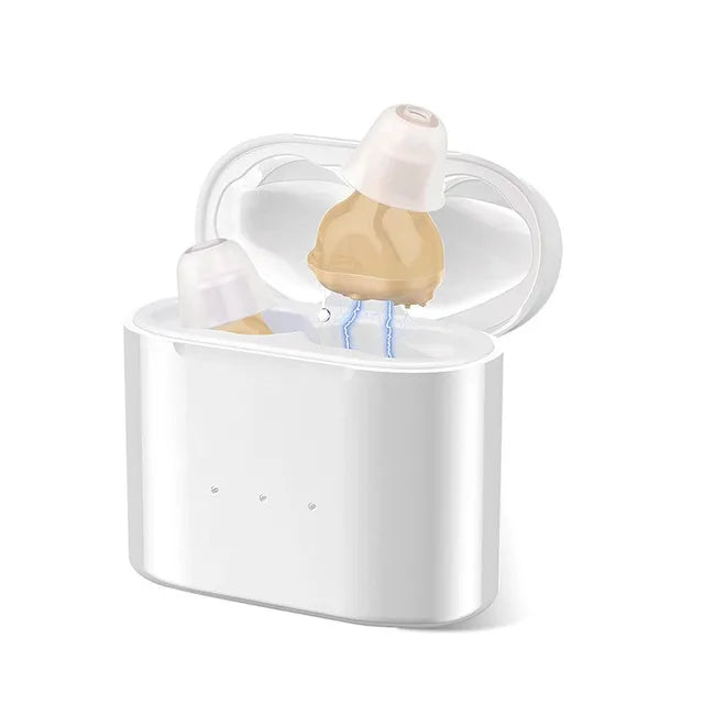 Discreet Digital Hearing Aid Set