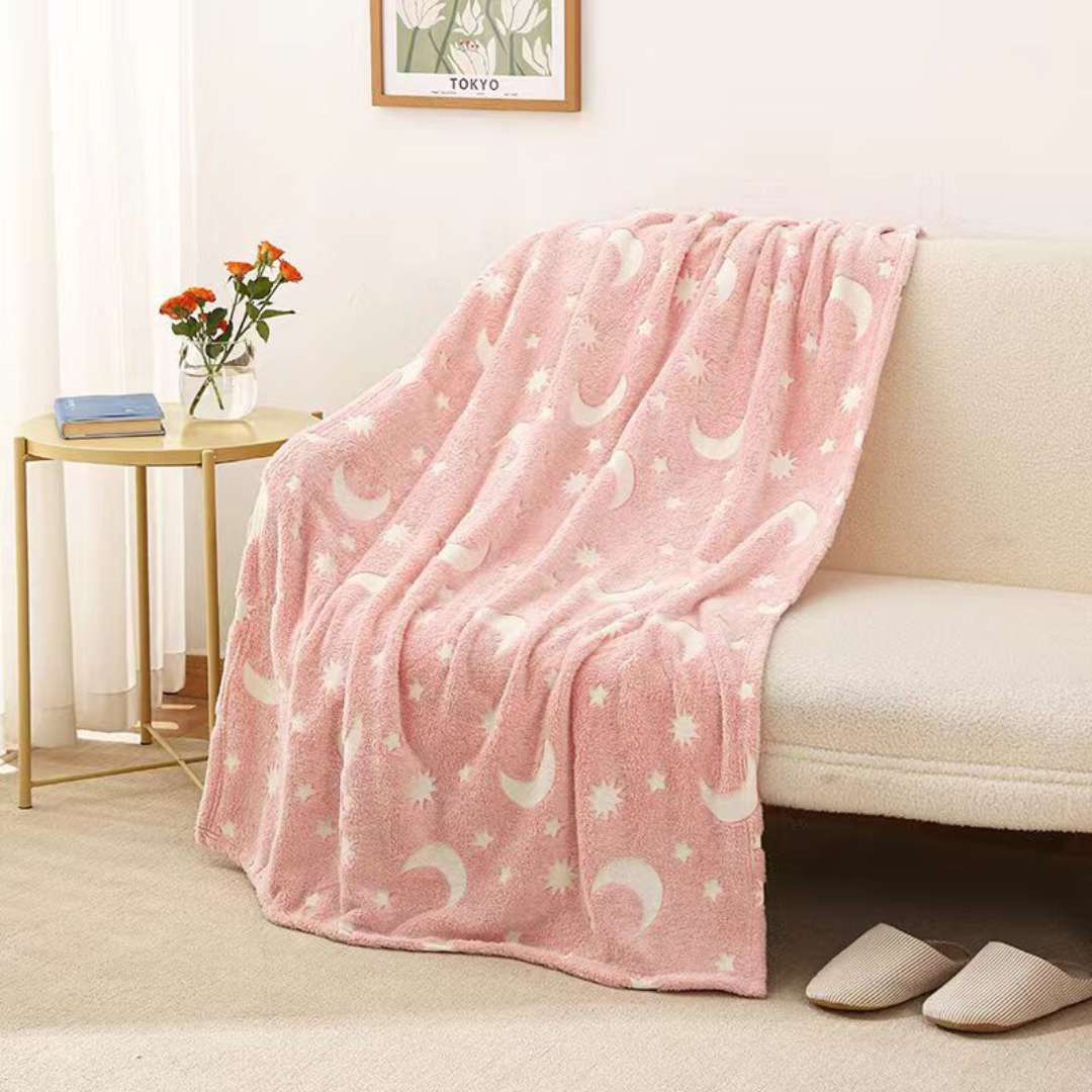 Bright Glow Childrens Throw Blanket