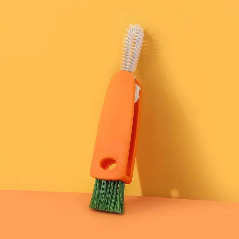 Practical 3-in-1 Cup Brush Cleaner Tool