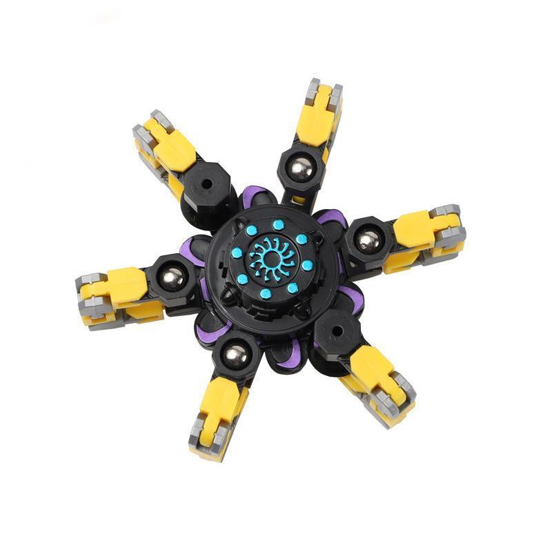 Colorful Metal Spinning Top Toy