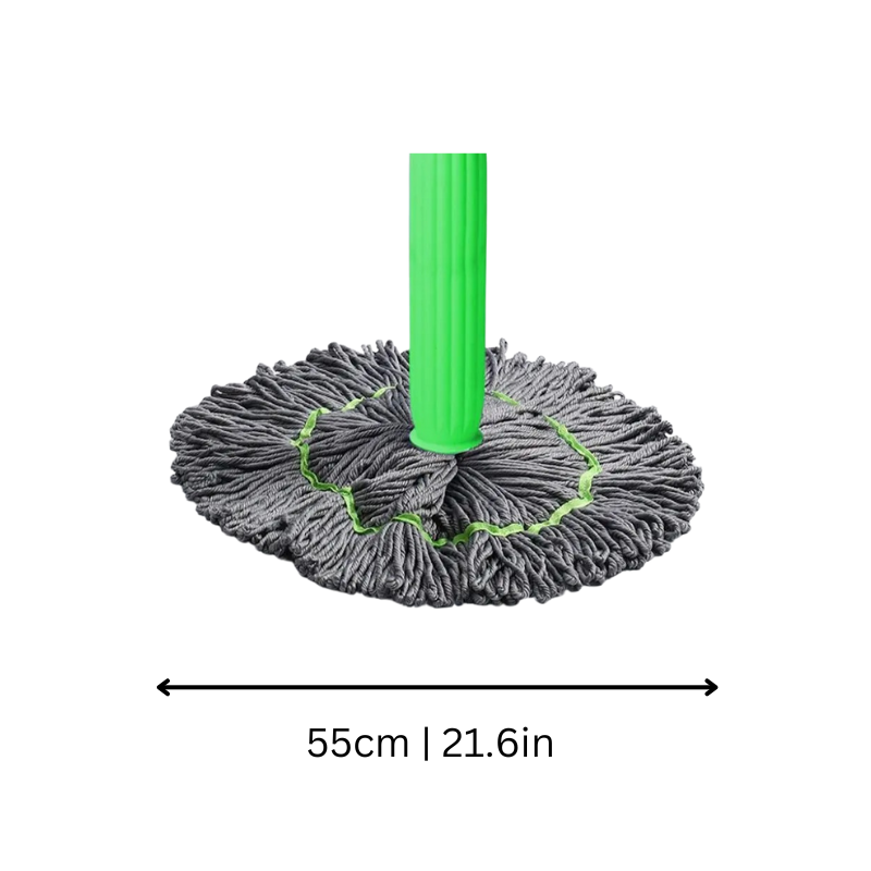 Space Saving Floor Mop and Bucket Cleaning Set