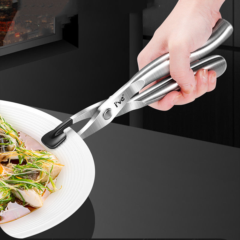 Heat Resistant Stainless Steel Kitchen Tongs - Halri