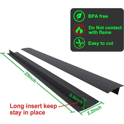 Heat Resistant Silicone Stovetop Gap Filler - Halri